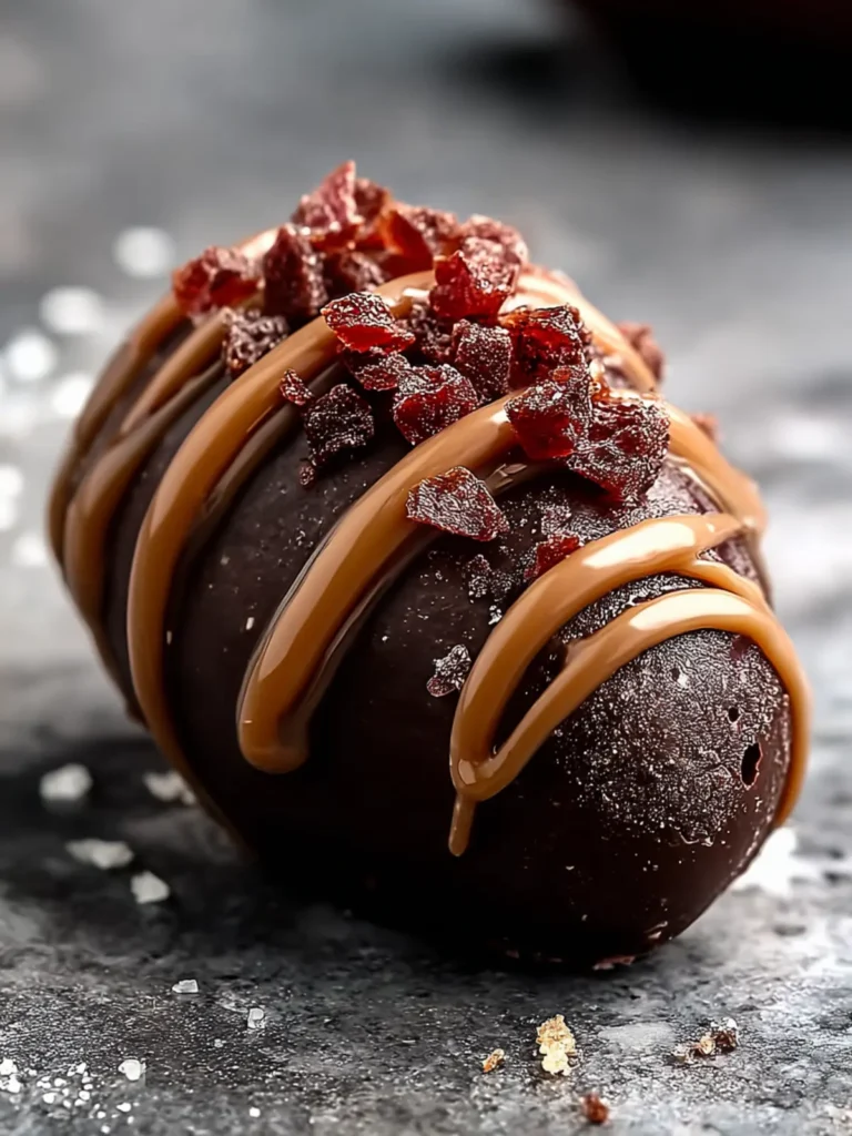 No-Bake Dark Chocolate Stuffed First Image