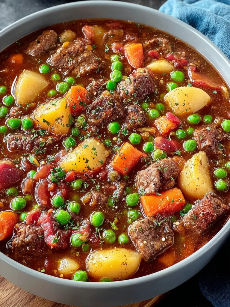 Hearty Texas Cowboy Stew: A Warm Wild West Delight First Image
