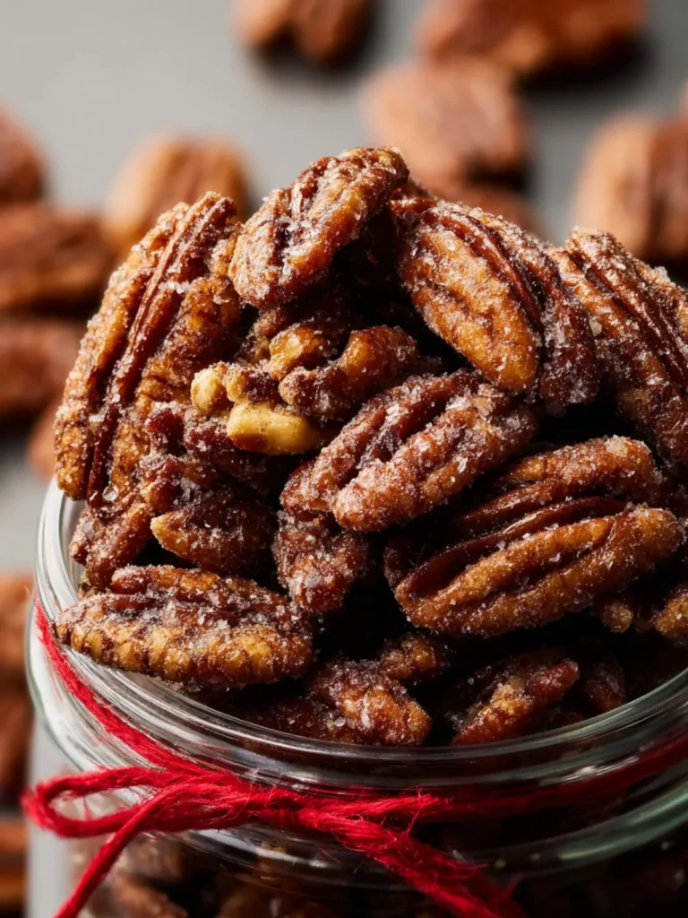 Homemade Candied Pecans First Image