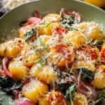 Lemon Parmesan Sheet Pan Gnocchi First Image
