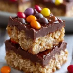 No Bake Chocolate Oatmeal Bars First Image