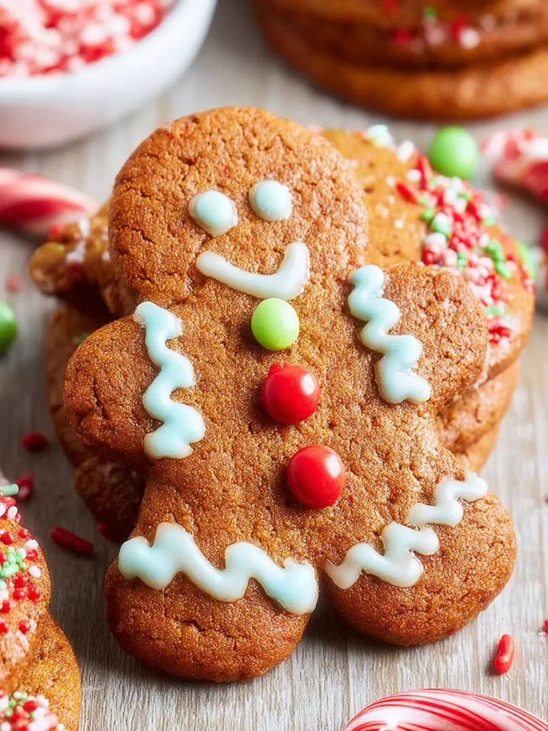 Easy Gingerbread Cookies {With Cake Mix} First Image