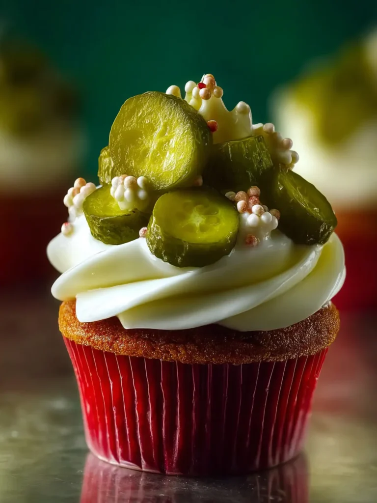 Pickle Cupcakes: A Unique Recipe You Must Try Today! First Image