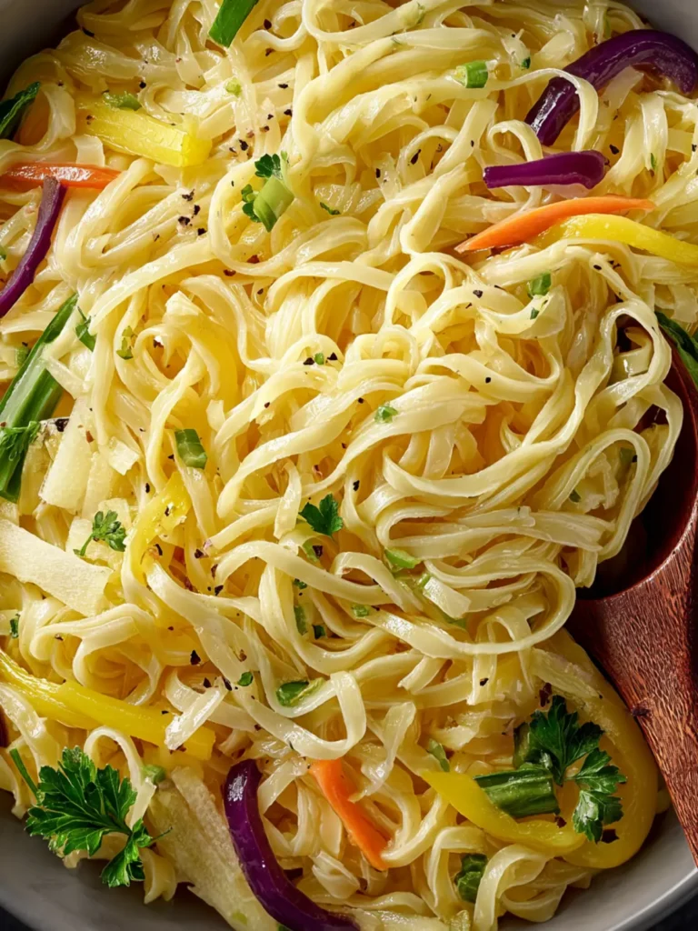Irresistible Cafeteria Noodles: A Nostalgic Recipe Delight First Image