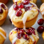 Cranberry Orange Cottage Cheese Muffins First Image