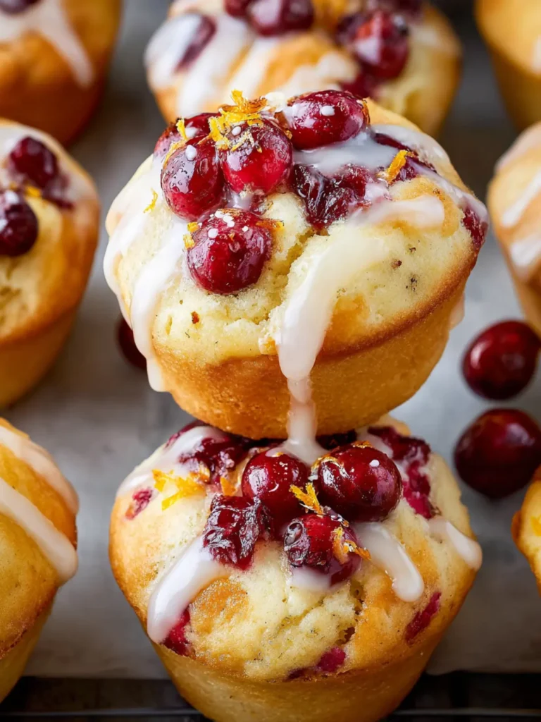 Cranberry Orange Cottage Cheese Muffins First Image