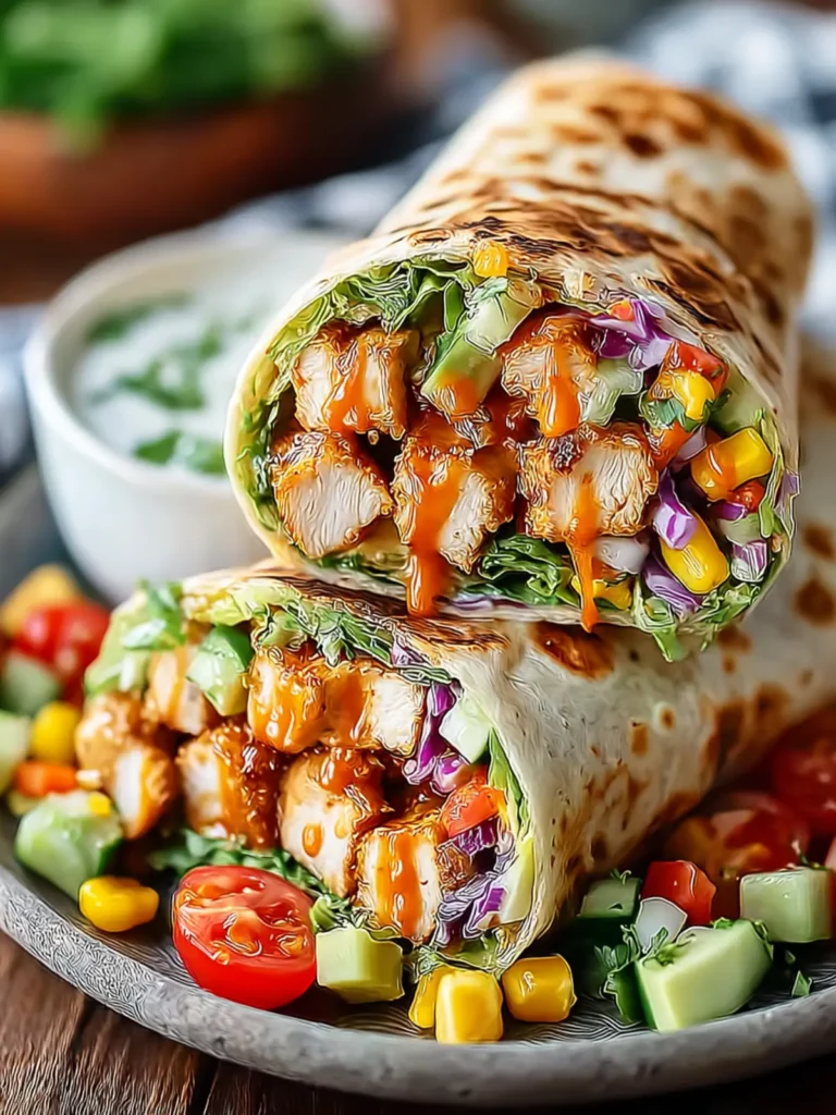 Thai Peanut Chicken Wrap: An Incredible Ultimate Recipe First Image