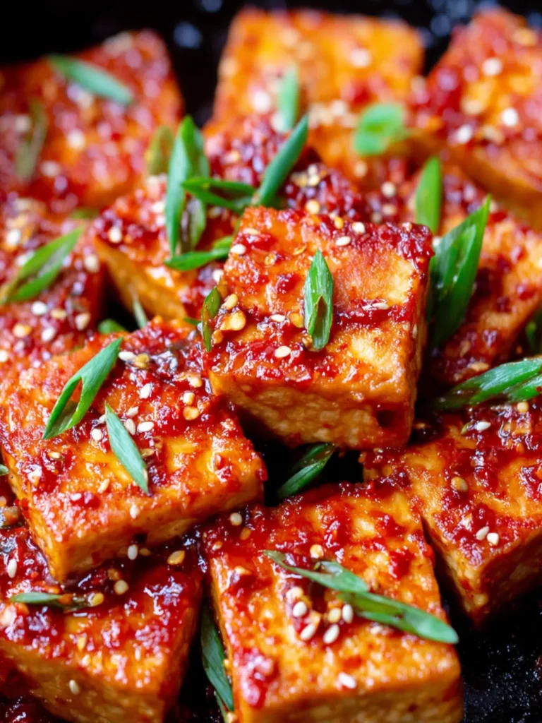 Easy Spicy Korean Braised Tofu Recipe First Image