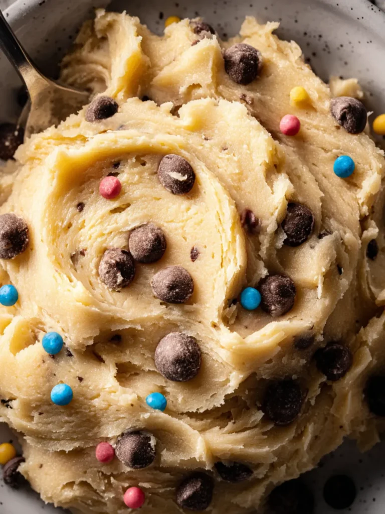Gluten Free Edible Cookie Dough Recipe First Image