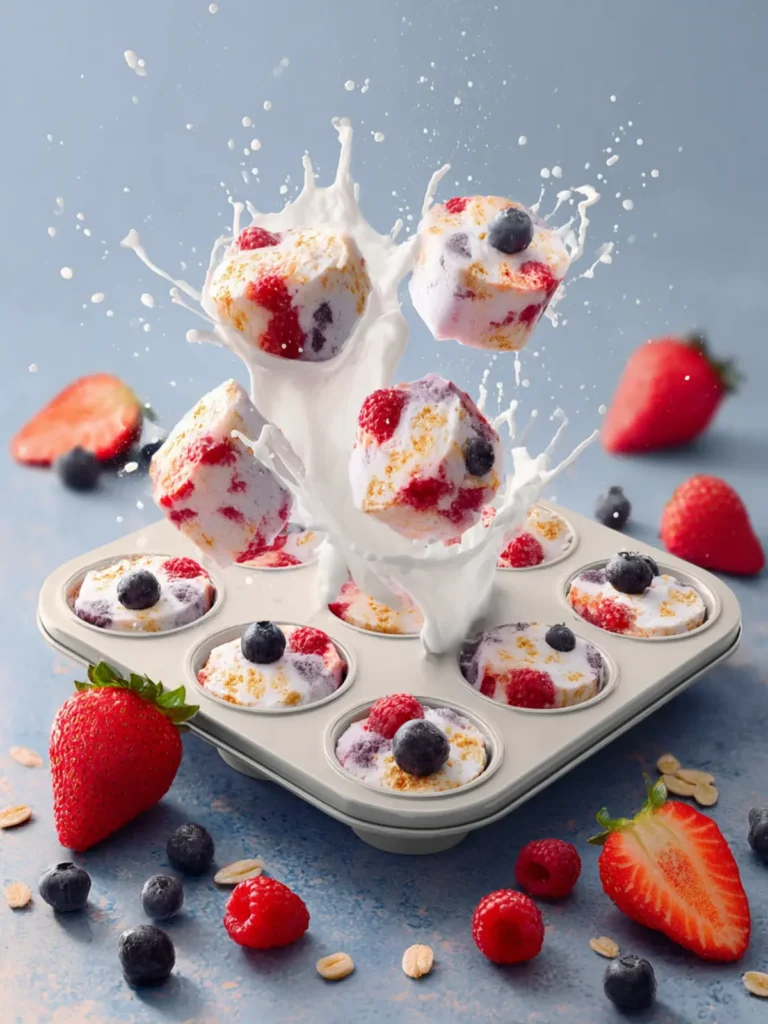 3 Ingredient Frozen Yogurt Bites First Image