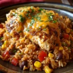Cheesy Southwest Chicken and Rice First Image