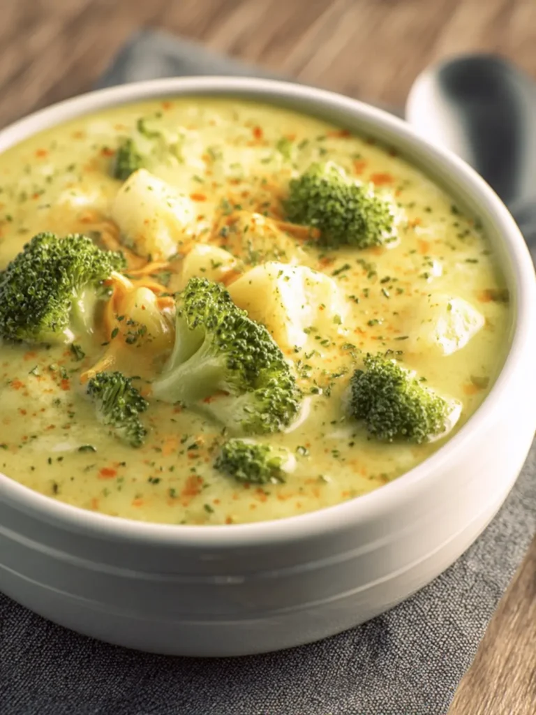 Crock Pot Broccoli Potato Soup First Image