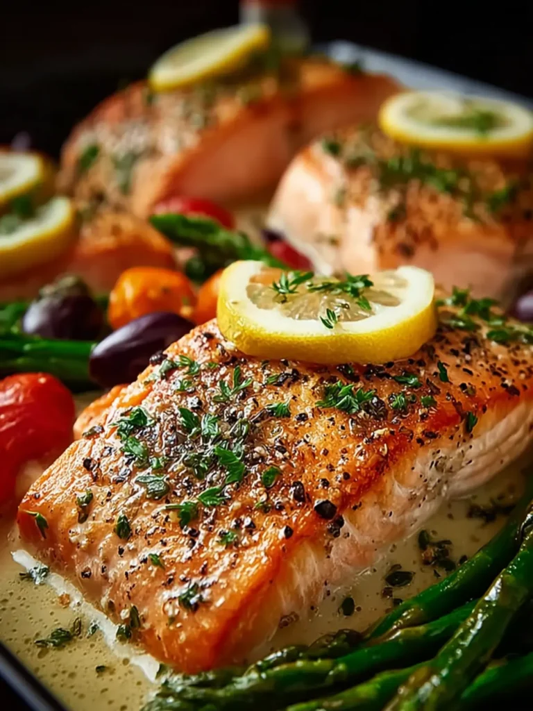 Easy Baked Boursin Salmon First Image