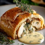 Irresistible Chicken Wellington with Dijon Sauce Recipe First Image