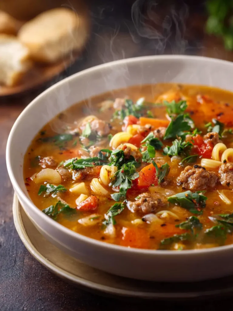 Italian Sausage Soup First Image