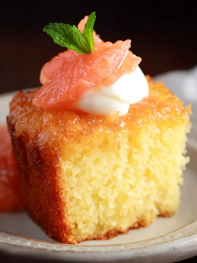 Mini Grapefruit Cake First Image