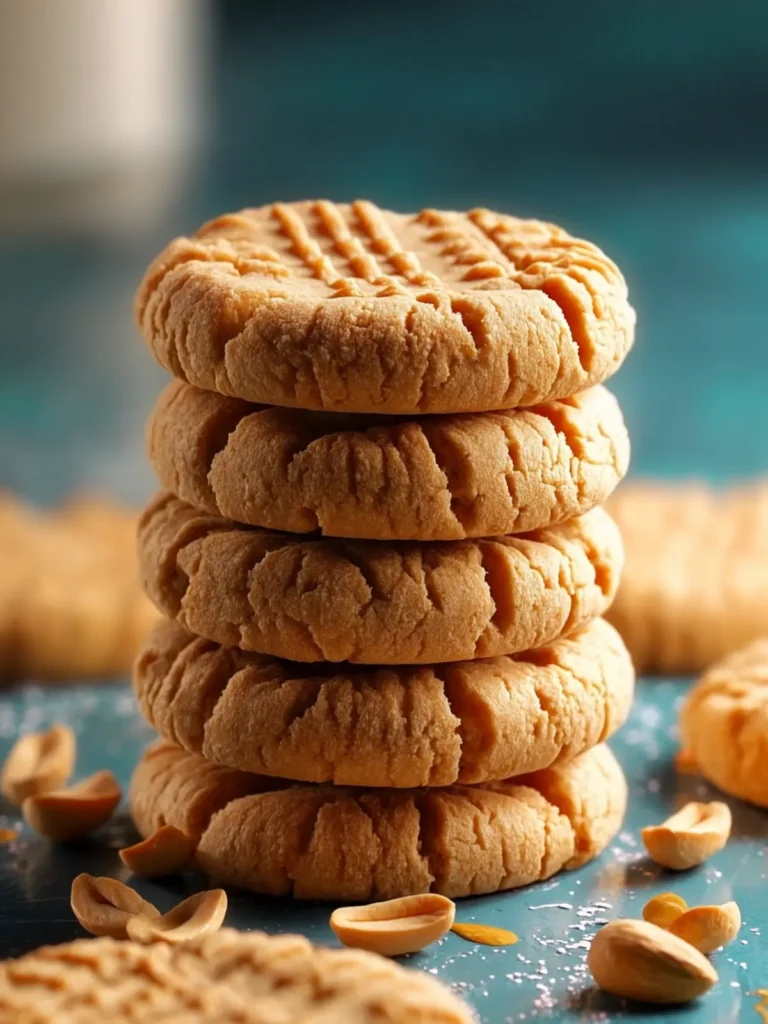 The Best And The Easiest Peanut Butter Cookies First Image