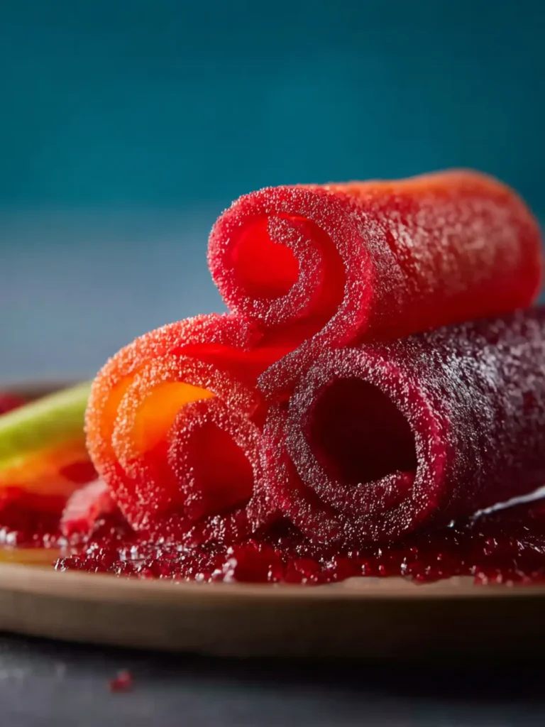 3 Ingredient Homemade Fruit Roll Ups First Image