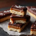 Healthy Twix Bars (Gluten-Free Homemade) First Image