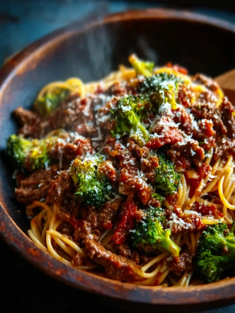 One Pot Cowboy Spaghetti First Image