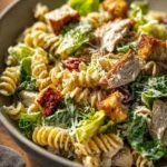 Simple Chicken Caesar Pasta Salad Recipe – Quick & Easy First Image