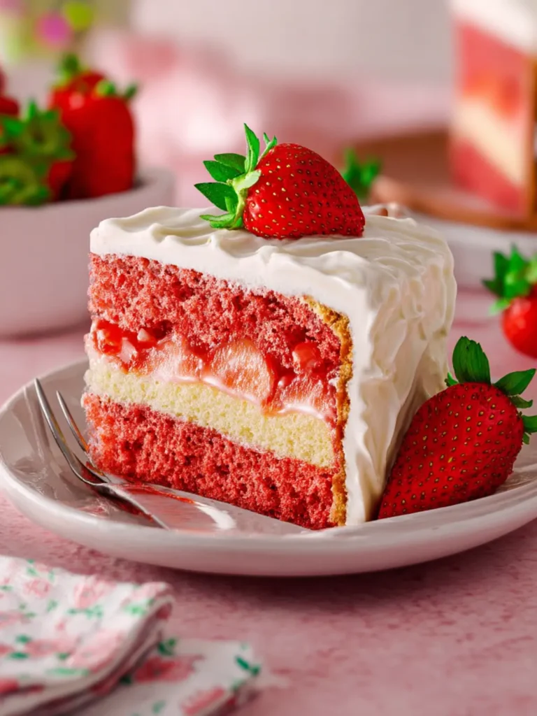 Strawberry Cake First Image